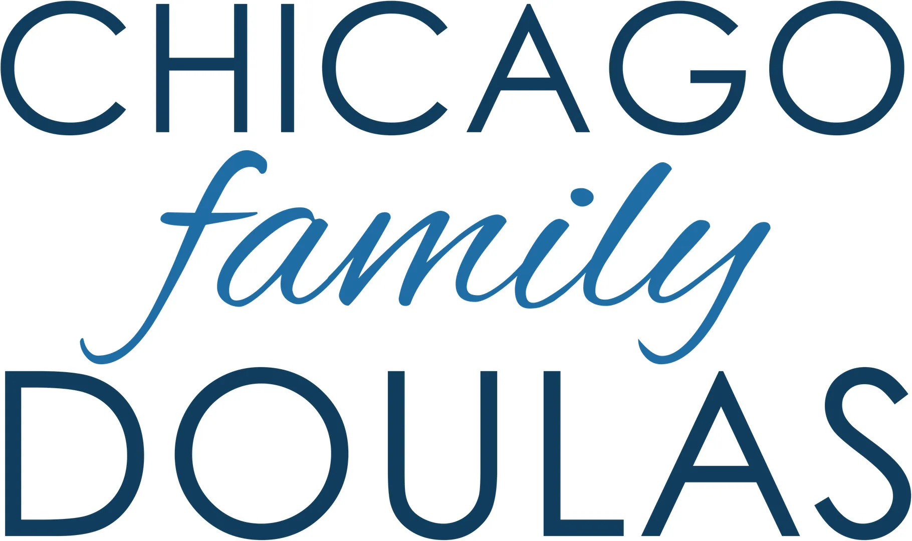 This is the logo for Chicago Family Doulas added to ncsnightnanny.com for reference purposes only.