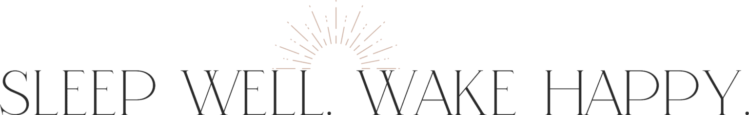 This is the logo for Sleep Well Wake Happy added to ncsnightnanny.com for reference purposes only.