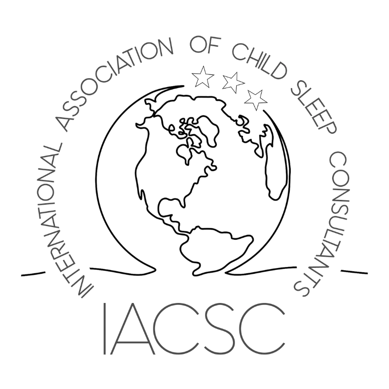 This is the logo for The IACSC International Association of Child Sleep Consultants added to ncsnightnanny.com for reference purposes only.