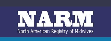 This is the logo for North American Registry of Midwives (NARM) added to ncsnightnanny.com for reference purposes only.