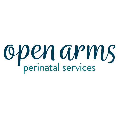 This is the logo for Open Arms Perinatal Services added to ncsnightnanny.com for reference purposes only.